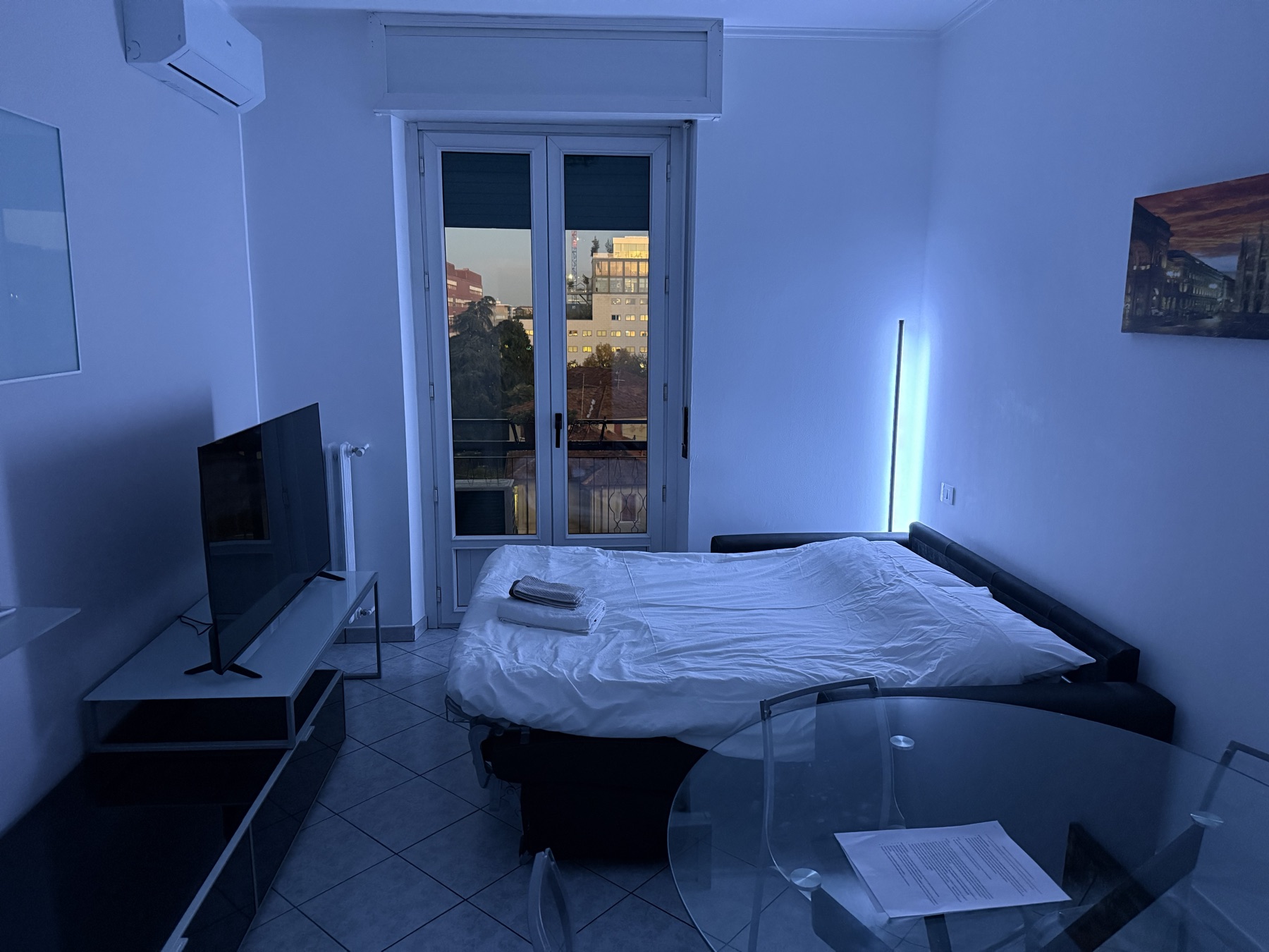 Camera da letto Casa Bicocca